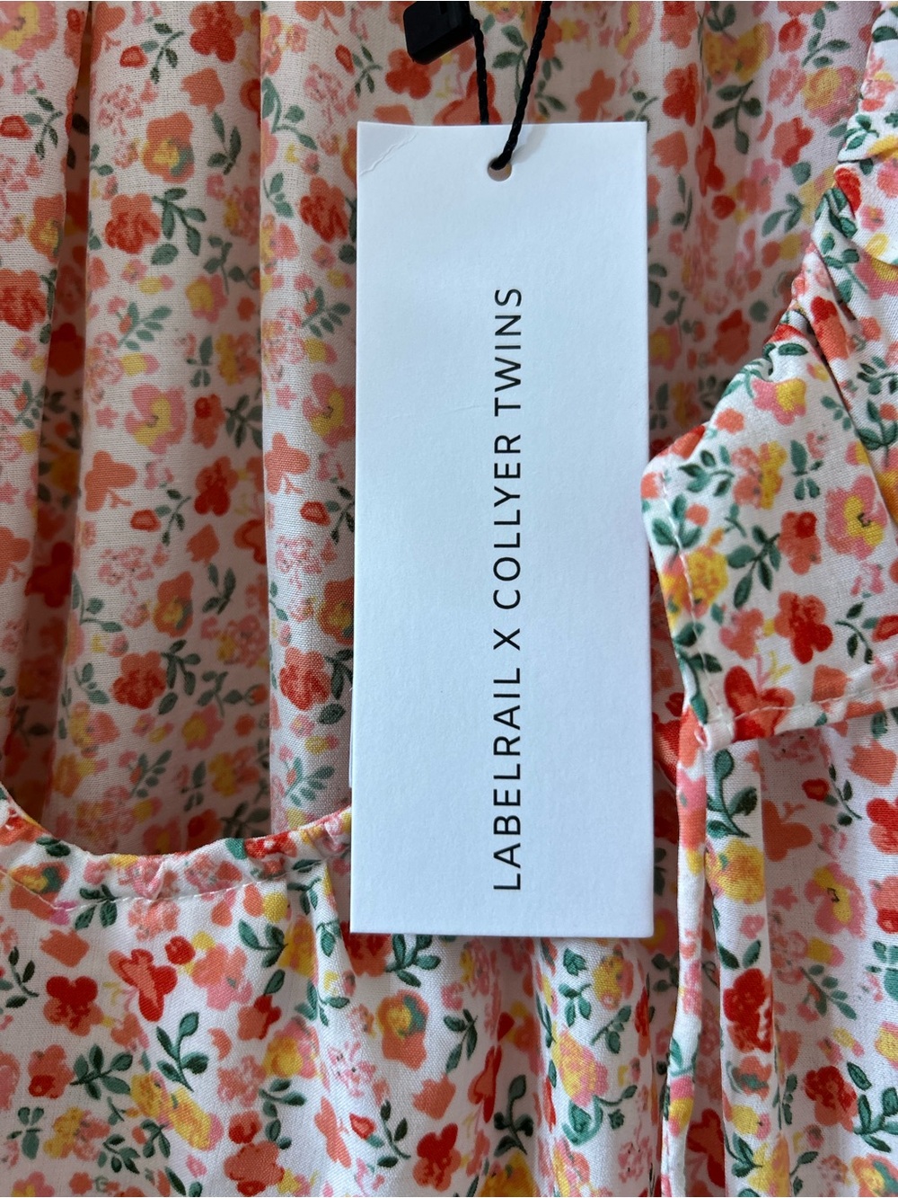 Pink Floral Ruffle Dress - Picture 4 of 4